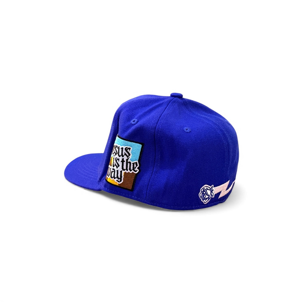 Royal Blue Fitted Cap