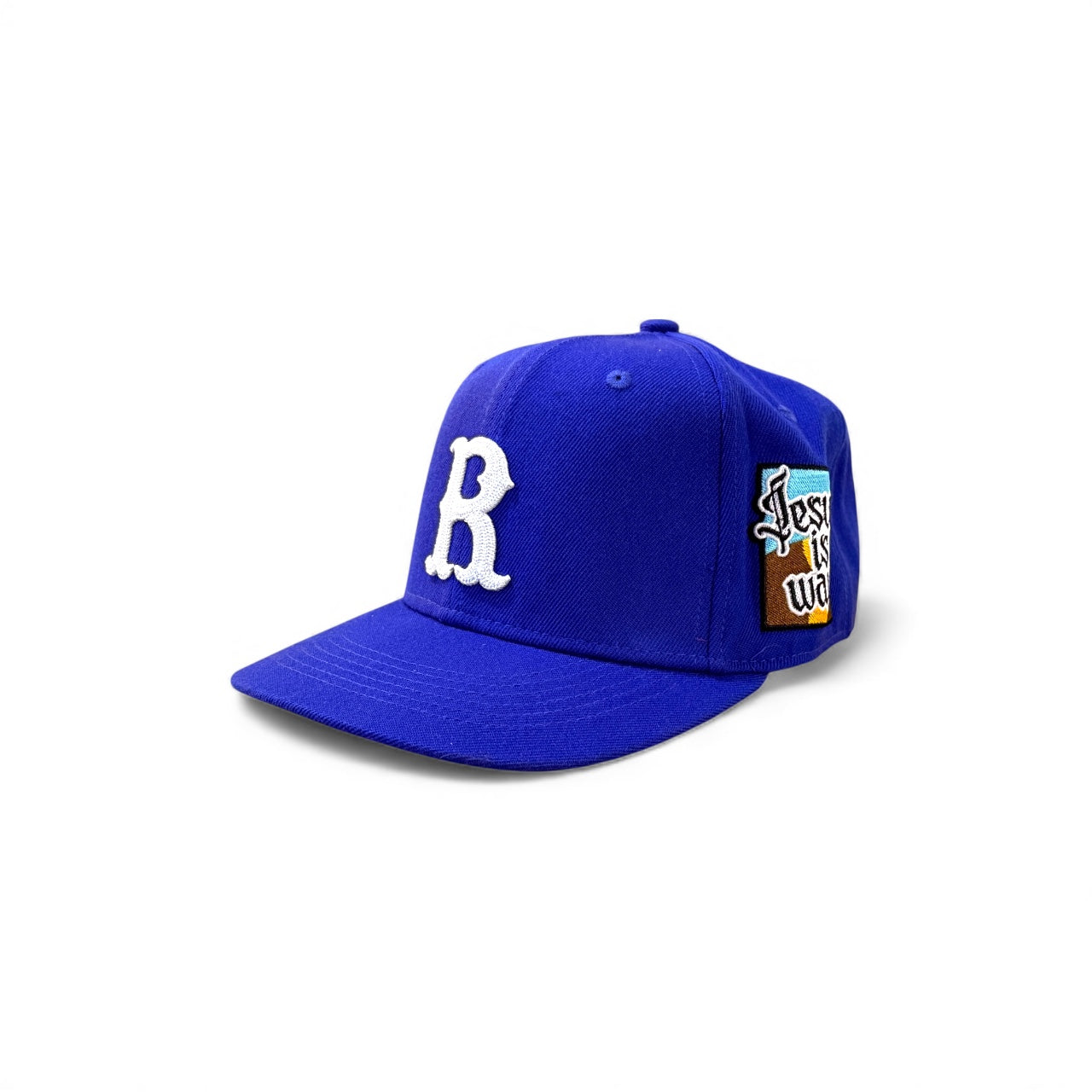 Royal Blue Fitted Cap