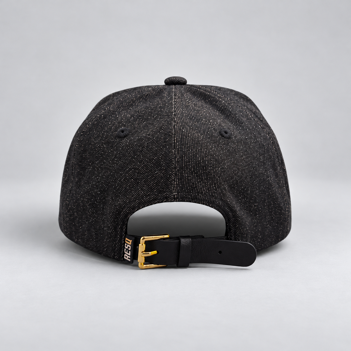 Black Denim Cap