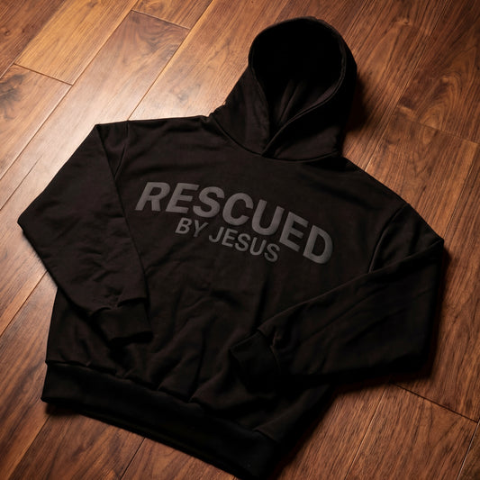 Black and Black Hoodie (Regular Size)