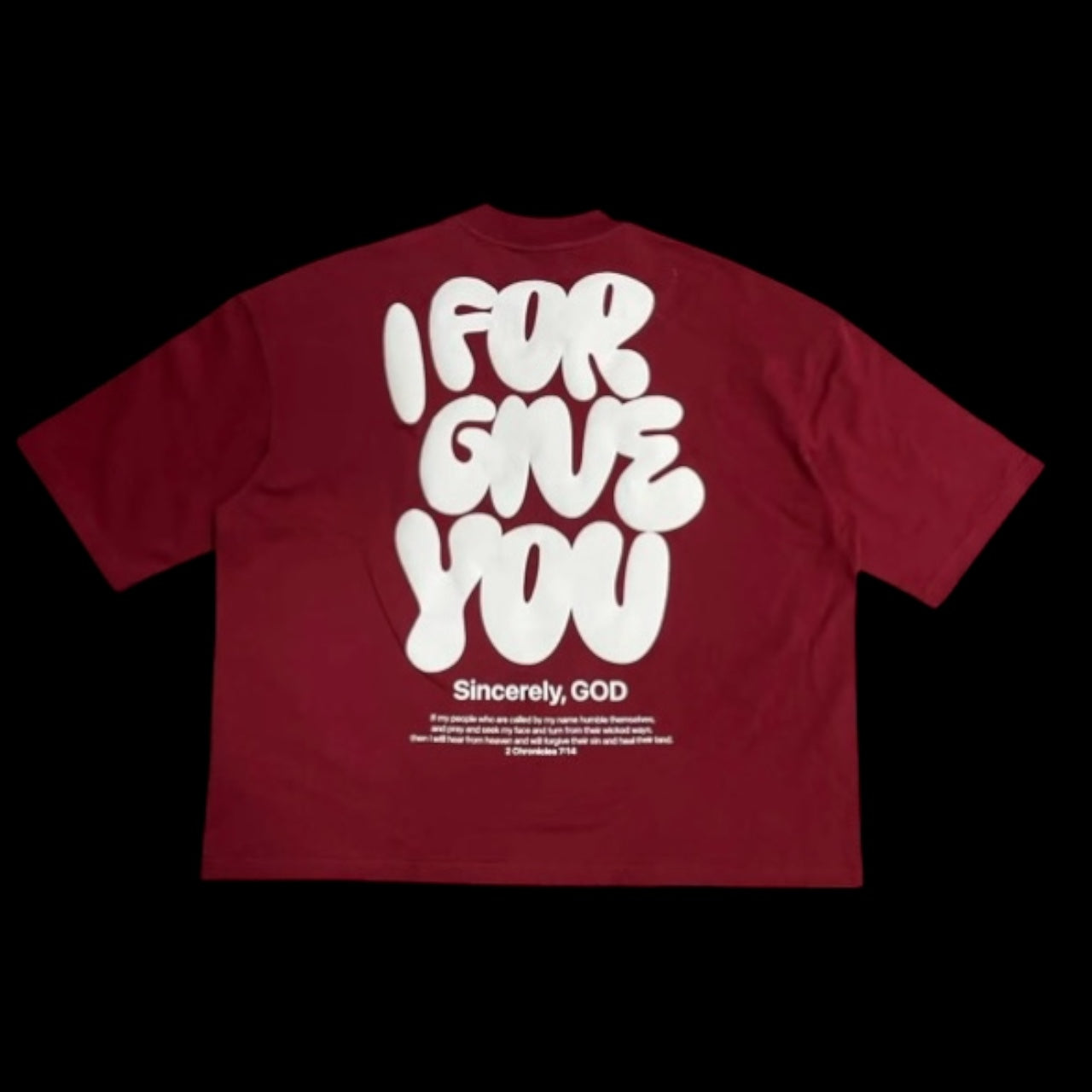 I Forgive you (Extra Oversize) Vino Tee