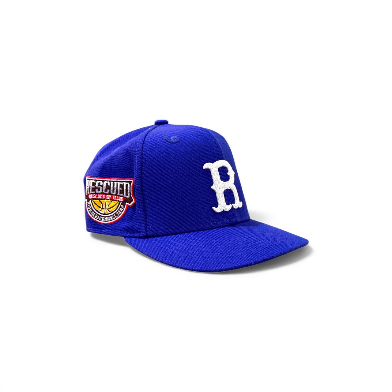 Royal Blue Fitted Cap