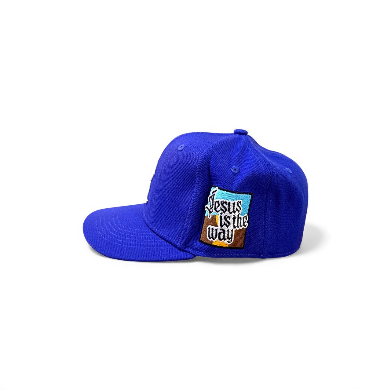 Royal Blue Fitted Cap