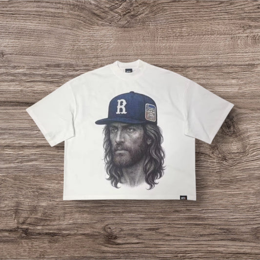 Jesus Tee White (Extra Oversize)