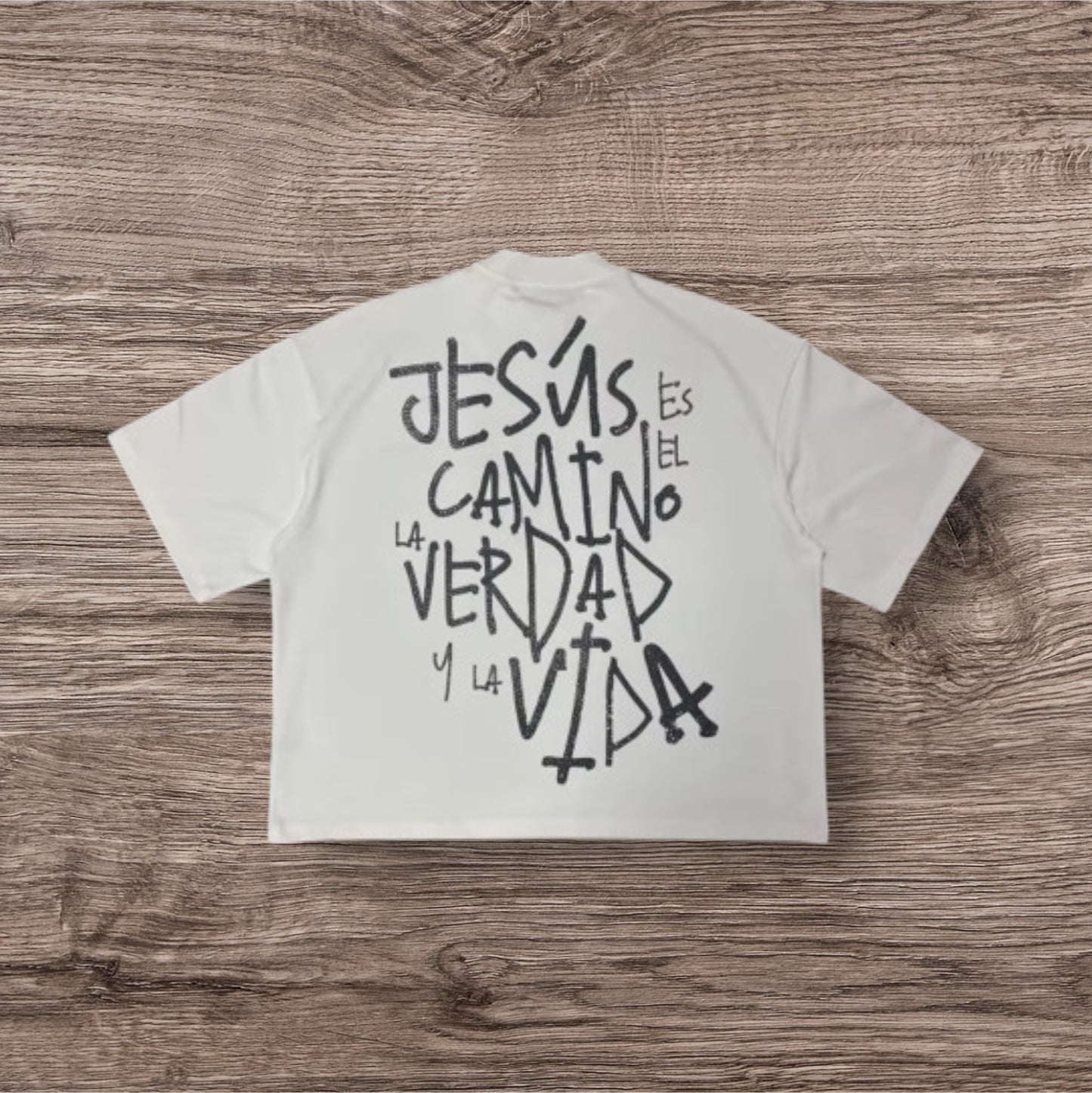 Jesus Tee White (Extra Oversize)