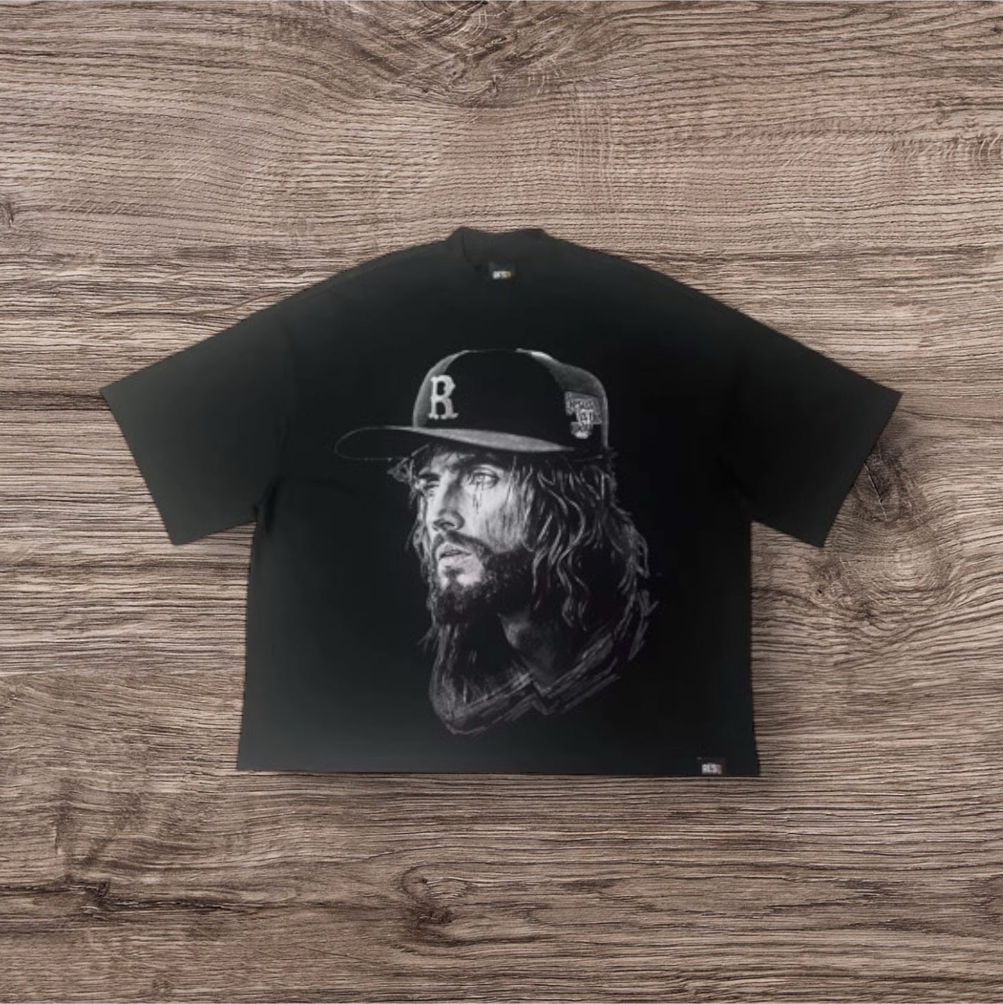 Jesus Tee Black (Extra Oversize)