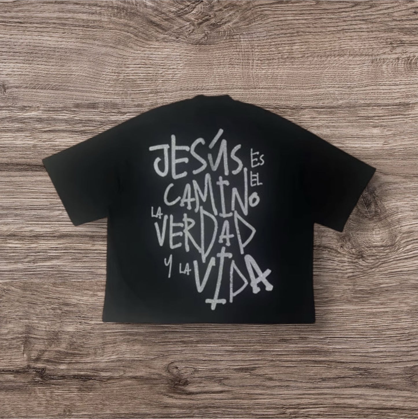 Jesus Tee Black (Extra Oversize)