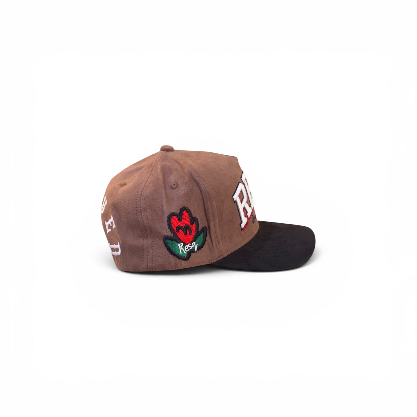 Brown Vintage Cap Suade