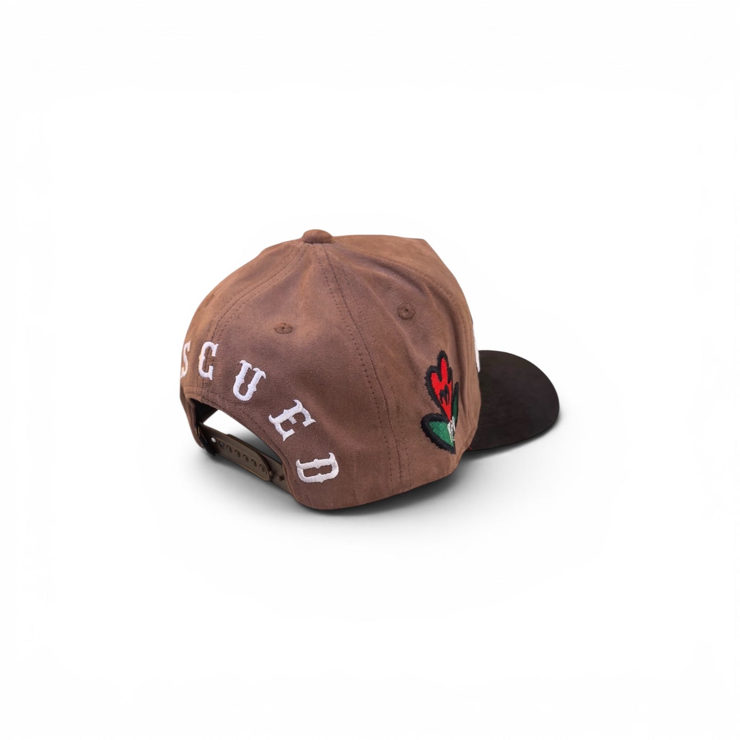 Brown Vintage Cap Suade