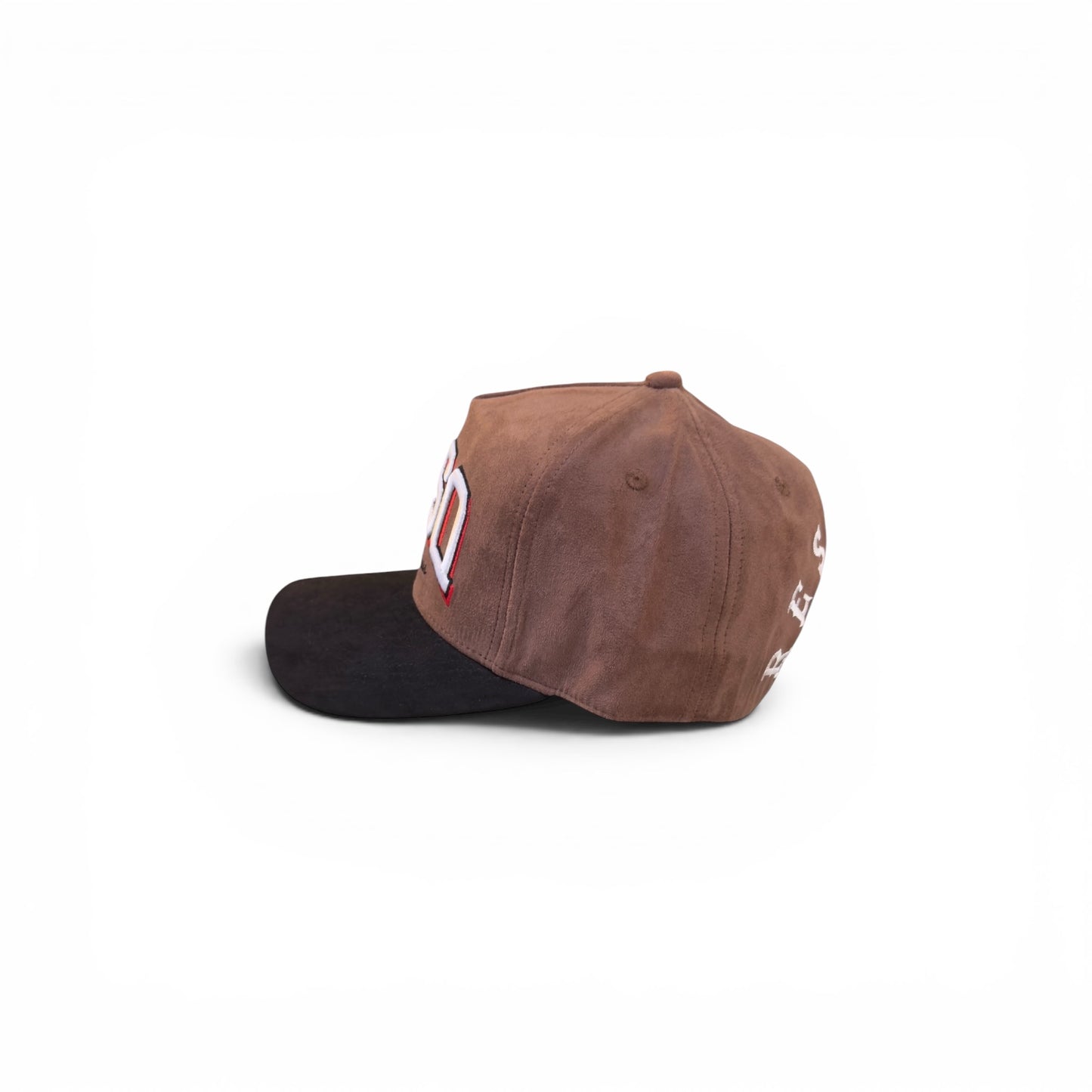 Brown Vintage Cap Suade